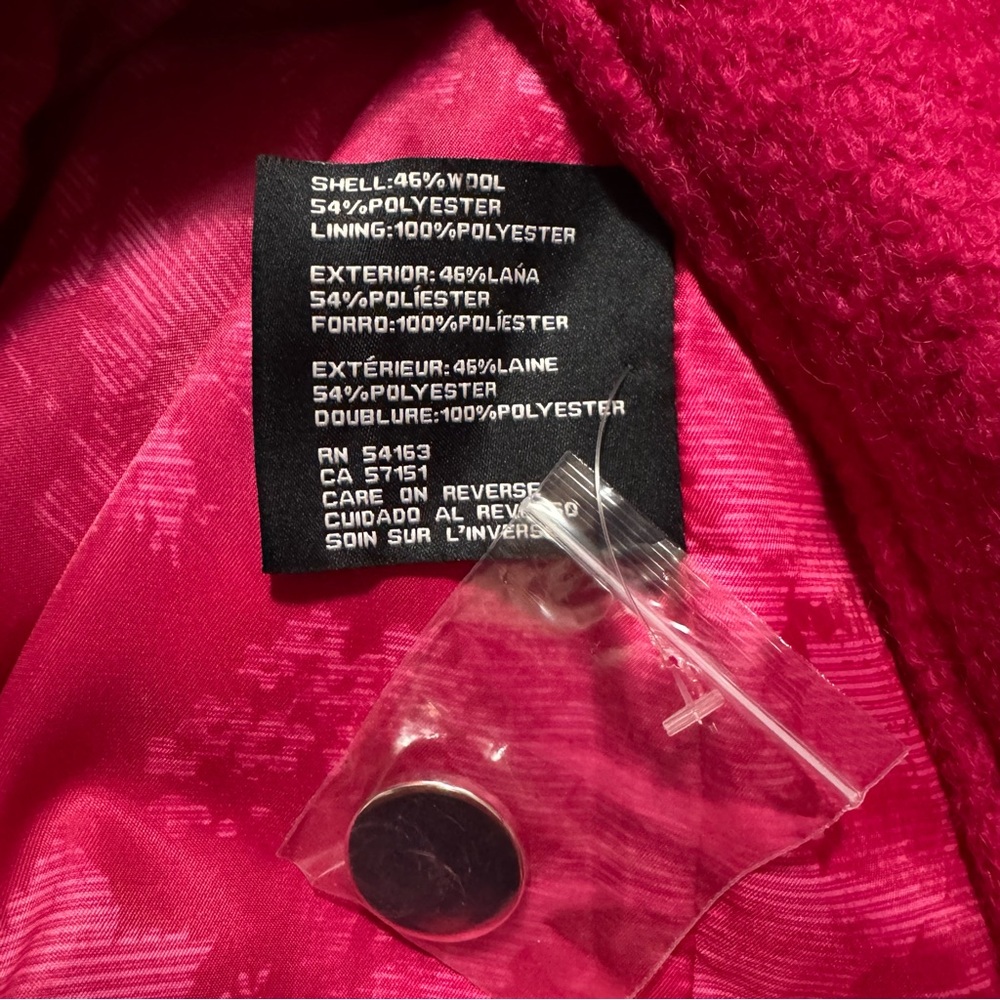 Jessica Simpson (NWOT) Wool Blend Coat, Size Medium - Picture 9 of 12